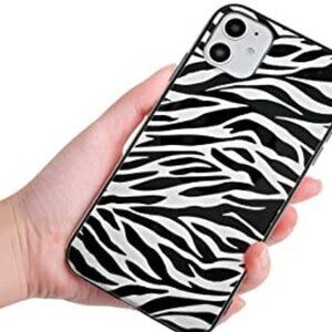 IPHONE 11 PRO MAX CASE, ULTRA SLIM FIT SOFT TPU CASE ZEBRA
